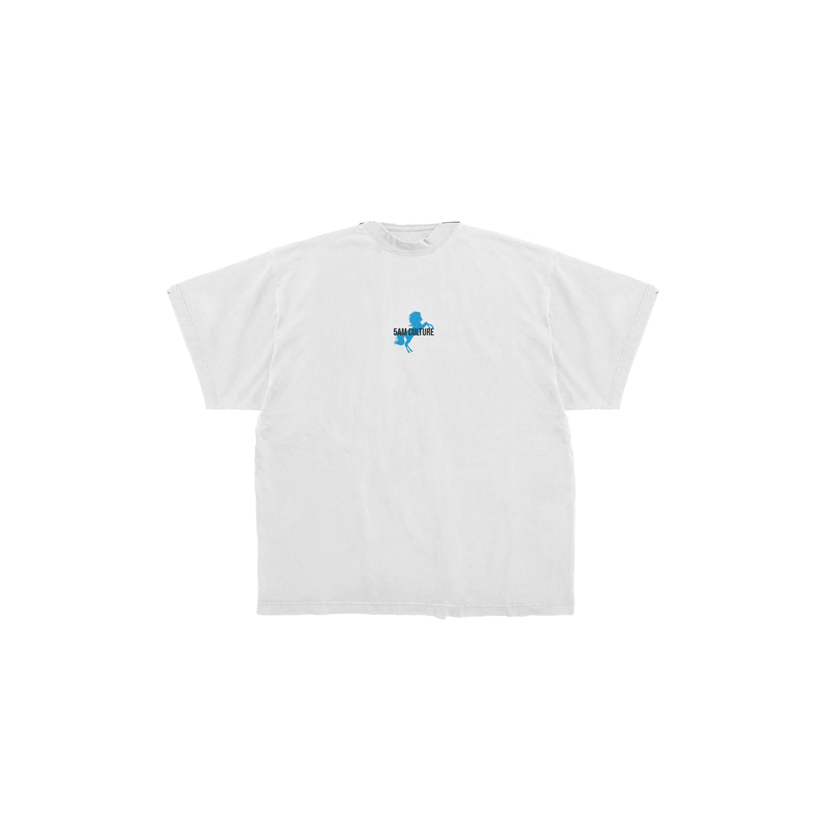 5AM CULTURE ACTION MATTERS T-Shirt Blue Graphic