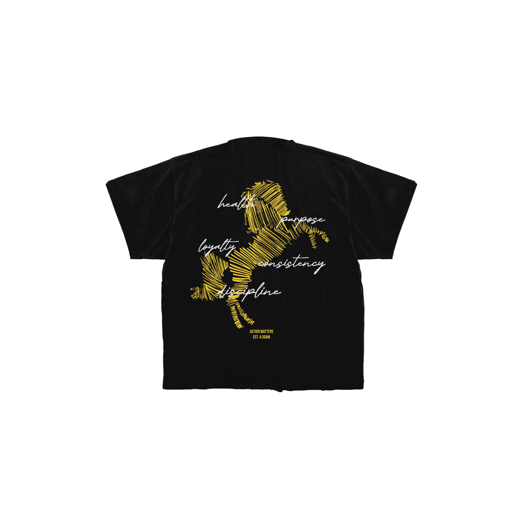 5AM CULTURE WAY OF LIVING T-Shirt Black Edition