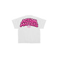 5AM CULTURE ACTION MATTERS T-Shirt Pink Graphic